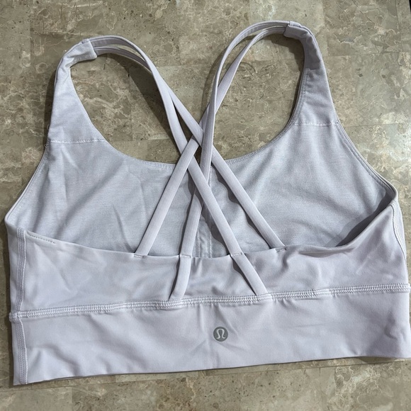 Lululemon Energy Bra Lilac - Size 10 - Picture 2 of 3